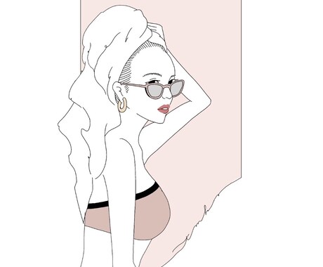 あなたのイラスト描きます シンプルかつオシャレなアイコン作成 イメージ2