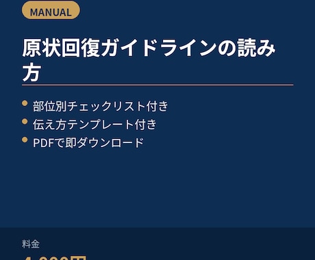 ガイドラインの読み方＆活用マニュアル販売します チェックリストとテンプレ付きの実践マニュアル イメージ1