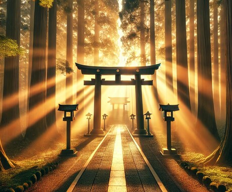 運気上昇⛩神々と深く結ばれるお詣り指南します 空に舞う風、揺れる木々——そのすべてが神々からの応えです イメージ1