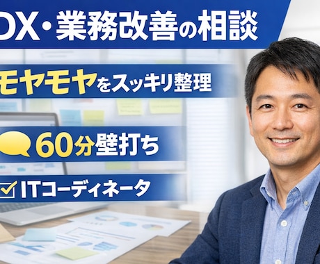 中小企業・個人事業の思考整理｜60分壁打ちします 一度、頭の中を整理する時間をつくりませんか？ イメージ1