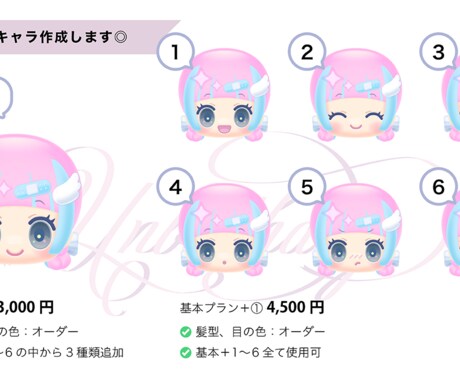 SDキャラ/デフォルメキャラ作成します ୨୧ 素材やグッズなどに適した可愛いデフォルメキャラ ୨୧ イメージ2