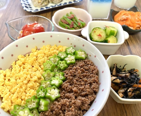 今日、明日のご飯の献立考えます 献立の思いつかない方へ！6人分のご飯を作ってる私が考えます！ イメージ1