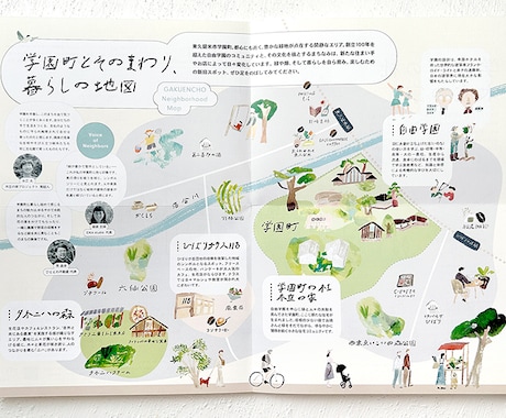 里山や自然のなかの風景、人物イラストなど制作します 温かみのある優しいタッチのイラスト イメージ2