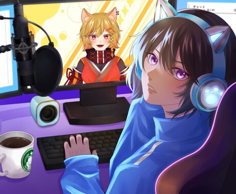 格安で高クオリティの美少年イラスト描きます 初めての方もお安く安心◎美少年イラストを制作させて頂きます！ イメージ2