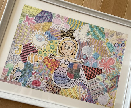 個性的でカラフルな“かわいい“をお届けします あなたの“好き”を詰め込んだオリジナリティ溢れるイラスト！ イメージ1