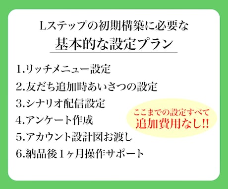 Lステップの構築代行します 〜LINEを使った売上アップはお任せください！！〜 イメージ2