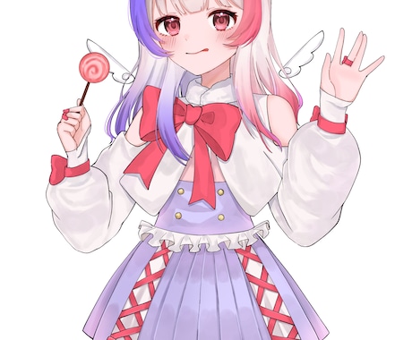 かわいい女の子のイラスト描きます イメージ1