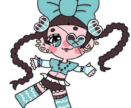 アイコンやイラストを描きます ポップで個性的な絵柄で描きます! イメージ1