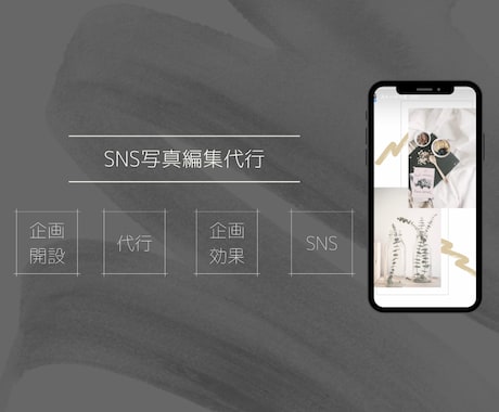 デザイナーが手がけるSNS投稿写真編集代行致します Instagram・Facebook・Twitterなど イメージ2