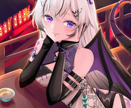あなただけの、最高の一枚絵を心を込めて描きます 「自分だけの1枚がほしい」、どんな世界観でもお描きいたします イメージ1