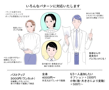 経歴16年の薬剤師がイラストをわかりやすく描きます シンプルで見やすい、わかりやすいイラスト作成します！ イメージ2