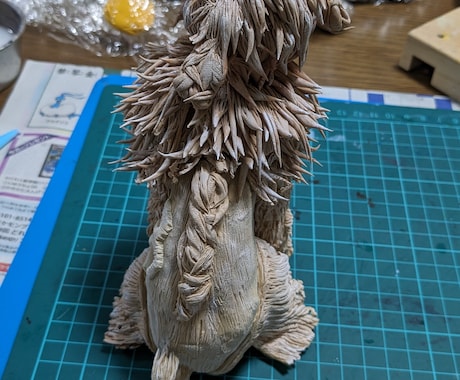 インテリア、オブジェとして思い出を提供します 樹脂粘土を用いて3D