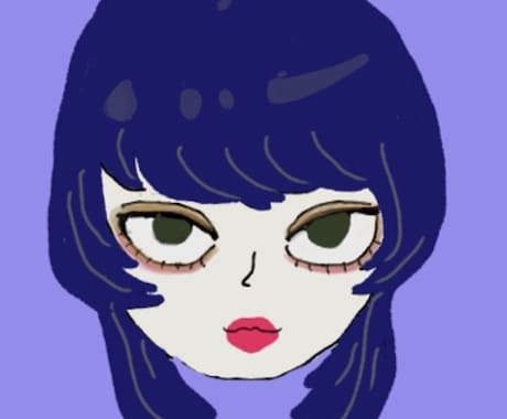 SNSで使用する用のアイコンを描きます 似顔絵、ゆるいキャラクター化などを描きます‪‪‪‪ꪔ̤̫‬ イメージ1