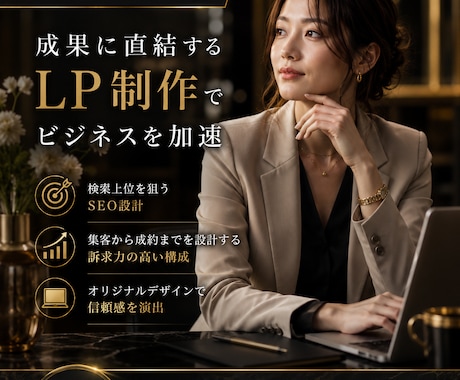 2万円～ スピード納品LP作成します イメージ1