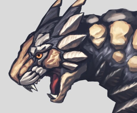 オリジナルモンスターのイラスト描きます あなたの想像をイラストにします！ イメージ1
