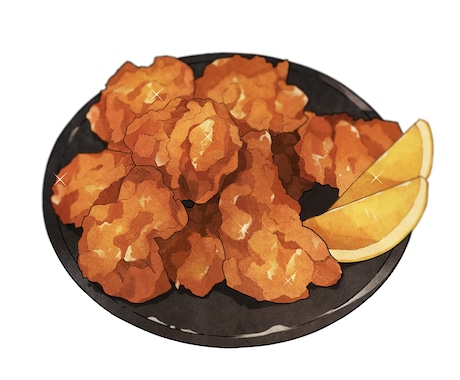 食べ物イラストを描きます 「本物よりも美味しそうに」を意識したデジタルイラスト イメージ2
