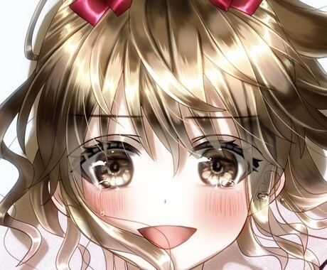 可愛い女の子のイラストを描きます あなただけのアイコンをお作りします イメージ2