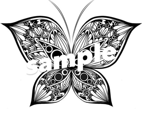 sampleのようなイラストを描きます お洒落な絵を部屋に飾りたい、または壁紙などにしたい方へ、 イメージ2