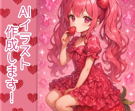 商用OK！AIイラスト作成♪オリキャラ作れます あなただけのキャラクターを作成します♪ イメージ1