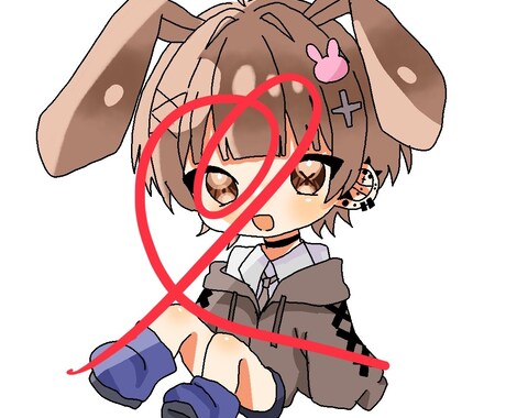 可愛いうさぎの男の子の魂を募集しております 一点物です！お早めに〜〜〜〜〜 イメージ2