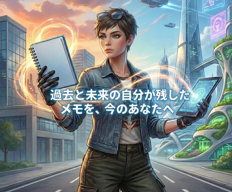 過去と未来から届くメッセージを読み解きます 過去と未来の自分が残したメモを、今のあなたへ イメージ1