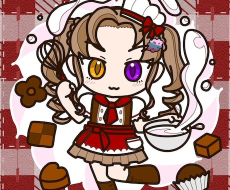 SNS等に使えるバレンタインイラスト描きます VTuberイラスト多数経験あり！ イメージ1