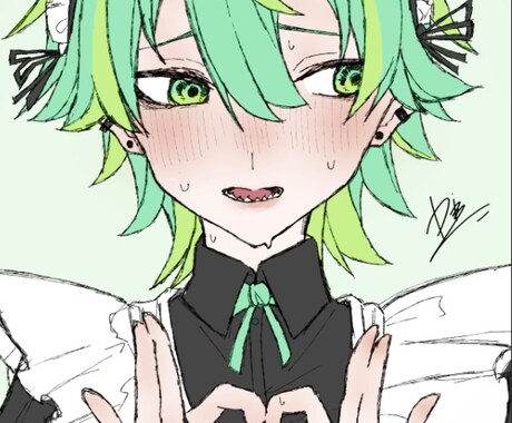 オリキャラなどの1枚絵描きます イメージ1