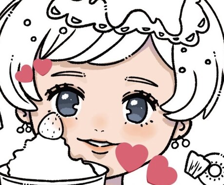 お客様とペットちゃんのイラストを描きます 可愛くデフォルメして描きます！ イメージ2