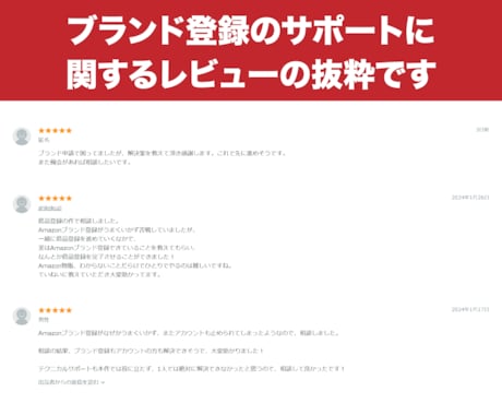 ブランド登録の審査でお困りの方、相談に乗ります 商標登録申請済の方Amazonセラー限定【初回相談限定】 イメージ2