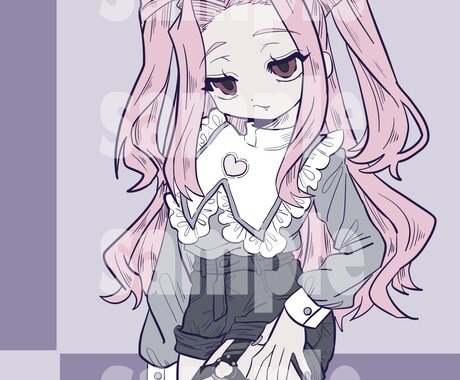 可愛いと言われちゃうアイコン作成します アイコンイラスト描きます〜^-^ イメージ2