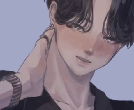 厚塗りからアニメ塗りまで！幅広いイラストを描きます 男女問わずキャラデザや１枚絵、イメージに合わせて絵描きます！ イメージ2
