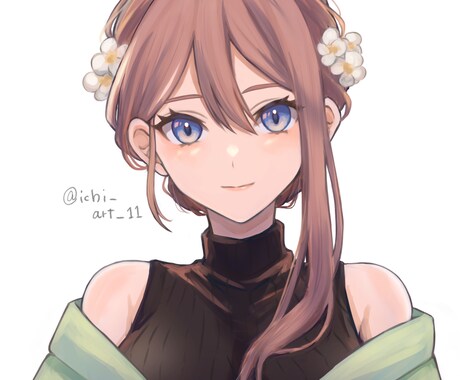 アイコン、サムネ、立ち絵など描きます 厚塗り、アニメ塗りなど柔軟に対応できます。 イメージ2