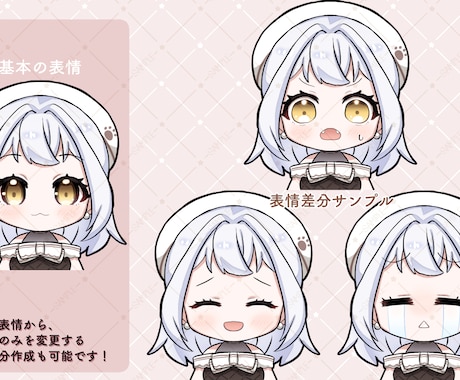 スタンプお描きします 可愛くてポップなデフォルメイラスト！ イメージ1