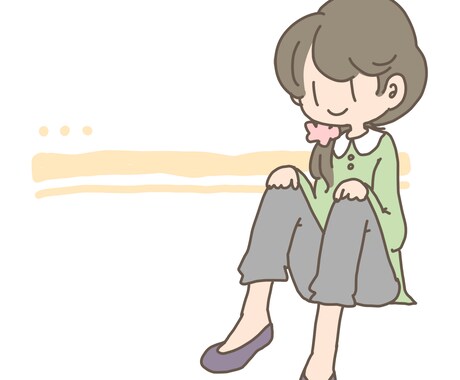 ゆるいタッチの可愛いイラスト描きます 【商用利用可】ゆるいタッチでなんでも描きます！【アイコン等】 イメージ2