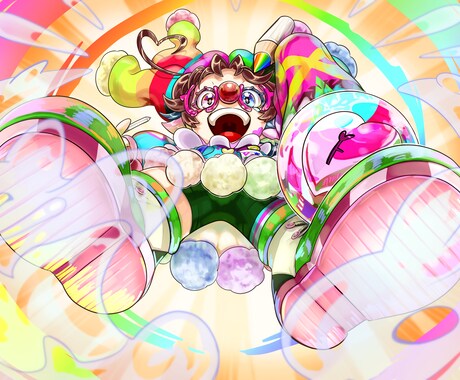 インパクトある、あなただけの一枚イラスト作ります 厚塗り/アニメ塗り　超ポップ/超かわいい/超カッコいいを！ イメージ2
