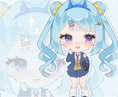 キャラ愛溢れるSDイラストお描きします あなたの"かわいい"をとことん追求します！ イメージ2