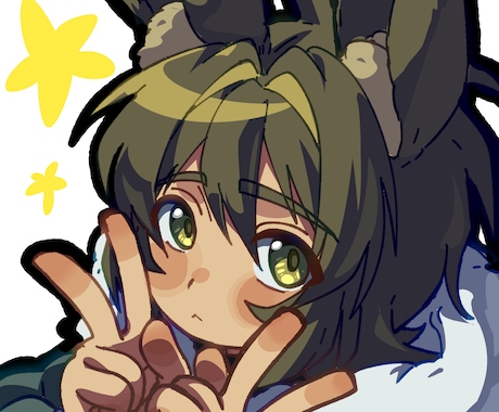可愛らしい絵柄でイラスト制作全般対応します キャラクターの魅力を引き出すことが得意です！ イメージ2