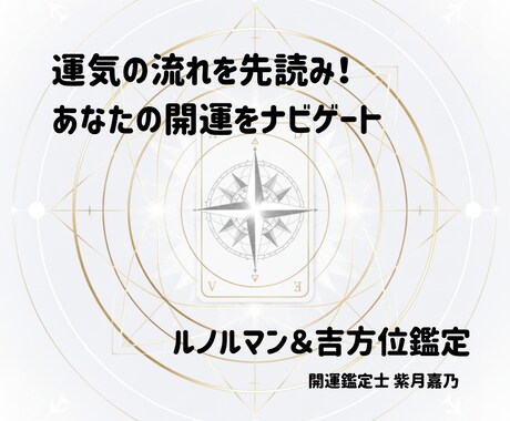 定期購入OK・あなたの開運をナビゲートします 運気の流れを先読み！ルノルマン＆吉方位鑑定 イメージ1