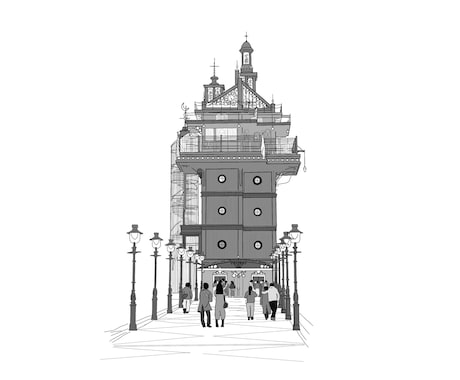 線画でデジタルイラスト描きます イメージ1