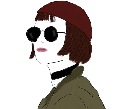 シンプルおしゃれ！イラスト作成承ります シンプルなイラスト、似顔絵作成 イメージ2