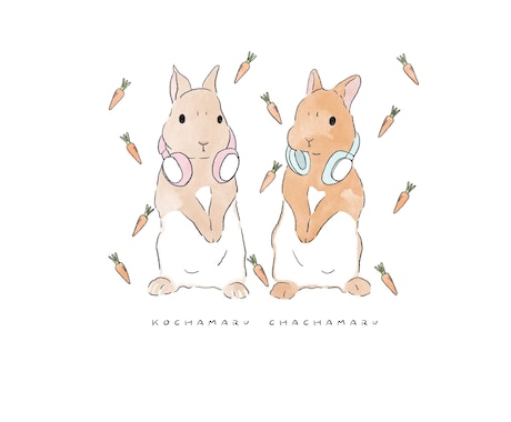 可愛いおしゃれなペット似顔絵をお届けします ペットや飼い主様の似顔絵、その他対象でもご相談に応じます。 イメージ2