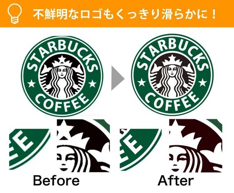 お手持ちの画像からAiデータを作成します 画像データを迅速・丁寧に入稿データにトレースいたします！ イメージ2