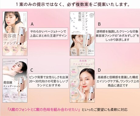 2SET｜売上向上の広告・バナー制作します 求人系・店舗・美容系の実績多数！大手企業広告実績も イメージ2