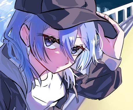 色鮮やかで可愛い一枚絵を描きます 一枚絵・ミニキャラ・アイコンなど！ イメージ1