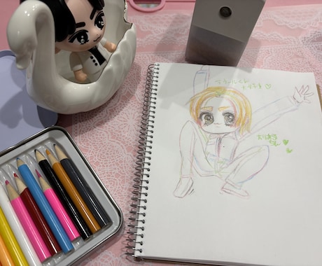 アナログカラー描きます イメージ1