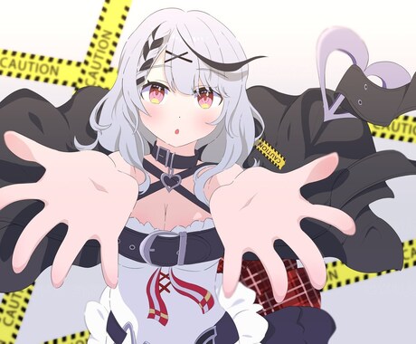 アニメ塗りでキャラクターを描きます 世界で1枚だけの空気感のあるイラストを。 イメージ2