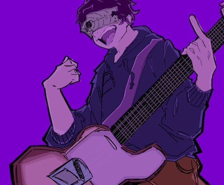 歌ってみたサムネ画　アイコンを描きます イメージ1