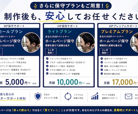 5ページのホームページを制作します 【やり取りがスムーズな方限定】20日でつくります イメージ2