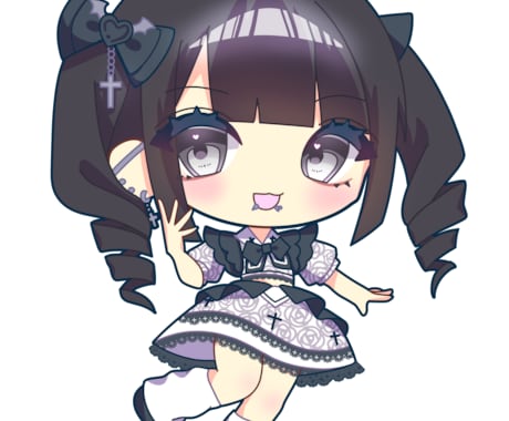 商用利用可:かわいいSDイラスト制作します 様々な場面に使用できるSDキャラクターを制作いたします！✨️ イメージ2