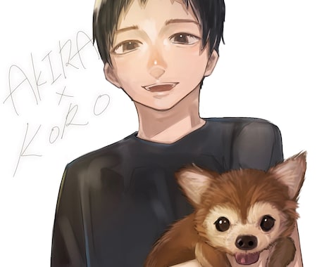 アイコンを描きます あたたかい雰囲気のイラストを描きます。各SNSのアイコンに！ イメージ1